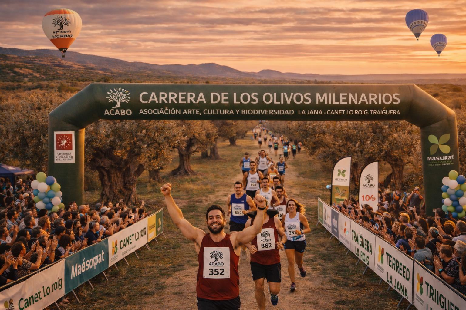 Carrera por los olivos milenarios